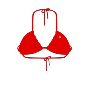 Boutine LA Rose red top